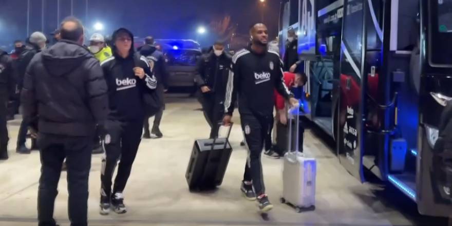 Beşiktaş kafilesi, Konya'da