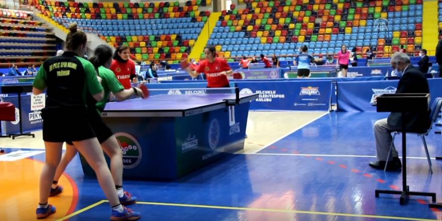 Masa tenisinde Süper Lig'in 3. etabı tamamlandı