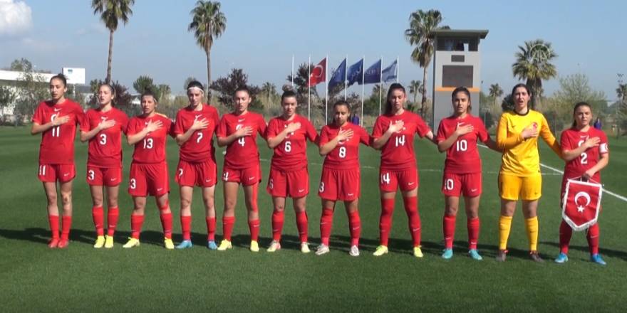 19 Yaş Altı Kadınlar Avrupa Şampiyonası B Ligi 2. Tur - Türkiye: 1 - İsrail : 2